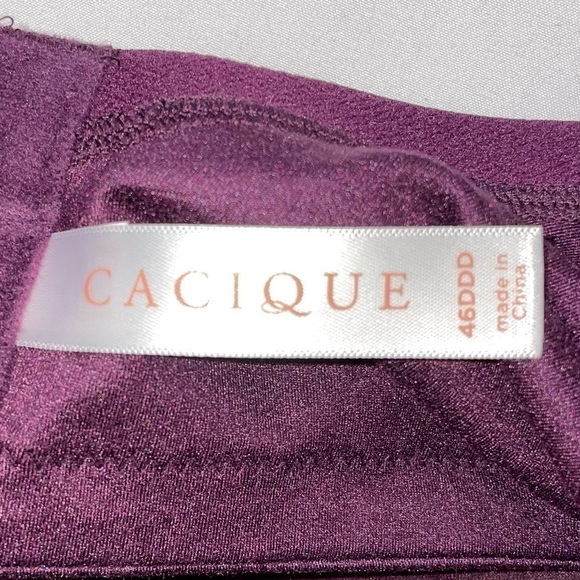 Cacique Bra Lightly Lined Full Coverage Adjustable Wide Straps Wide 4 Claps Band - Picture 4 of 8